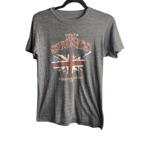 Bravado The Stones “North America Tour” T-shirt size men Sm or women Med gray.